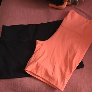 Black and Orange Leggings